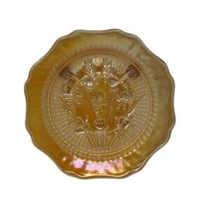 Jeannette Iris Iridescent Bread & Butter Plate